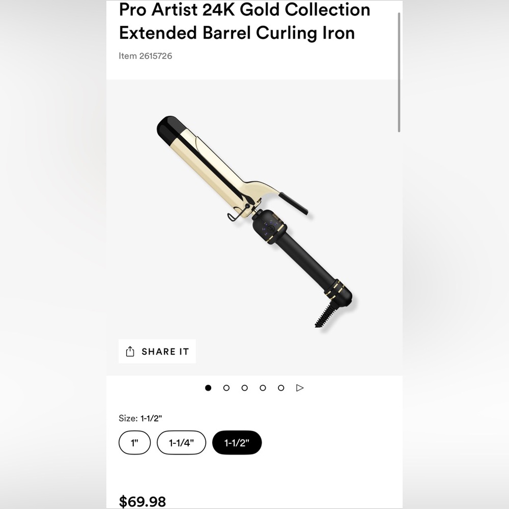 Hot Tools Curling Iron
